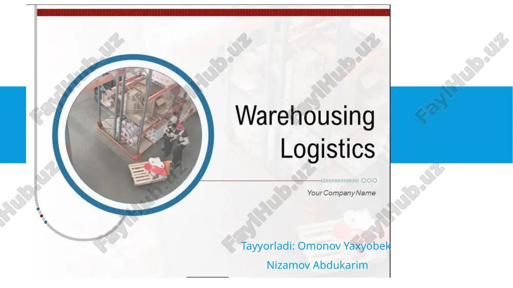 warehousing — PPTX