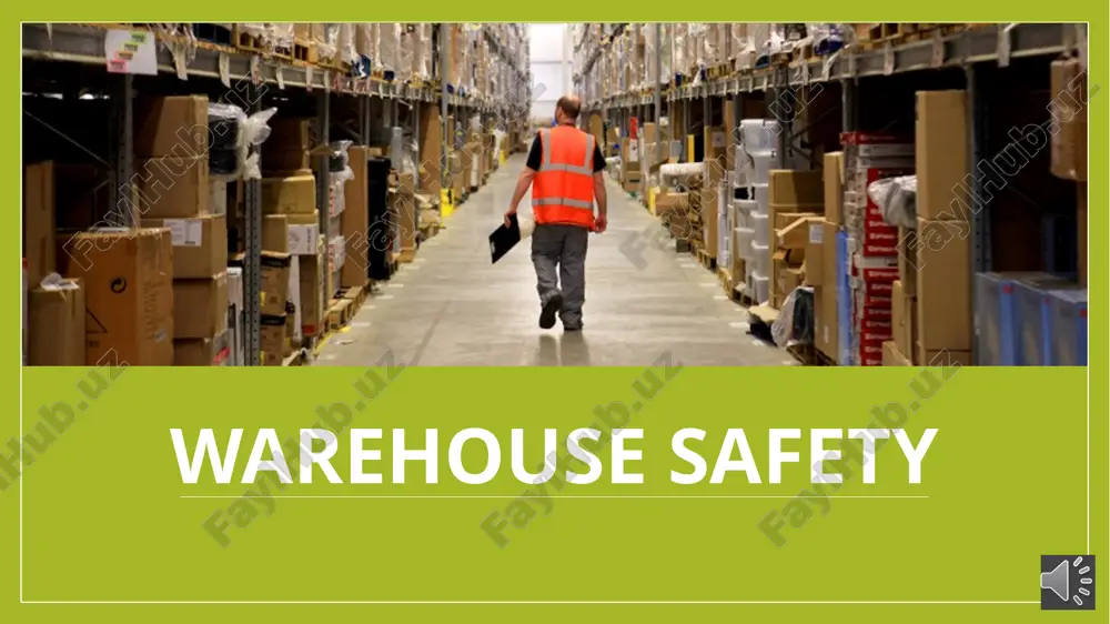 warehouse safety — PPTX