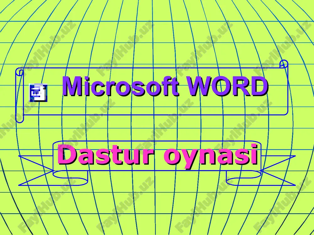 microsoft word — PPT