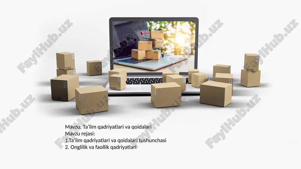 ta’limqadriyatlarivaqoidalari darsligi — PPTX