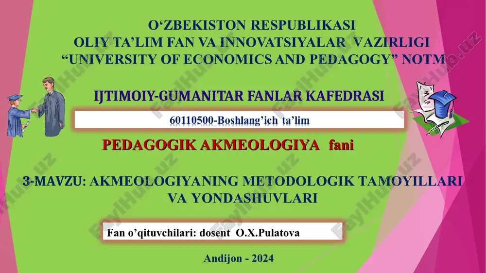 akmeologiya — PPT