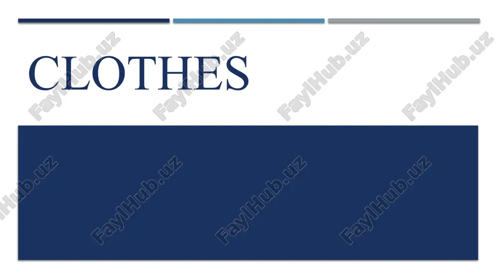 clothes.pptx — PPTX