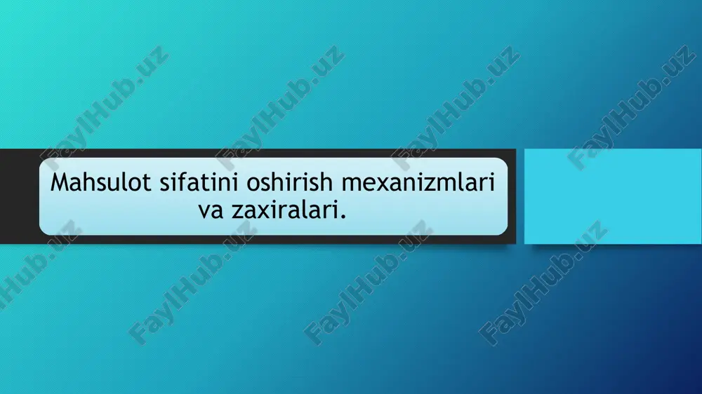 mahsulotsifatinibaholashmezonlari — PPTX