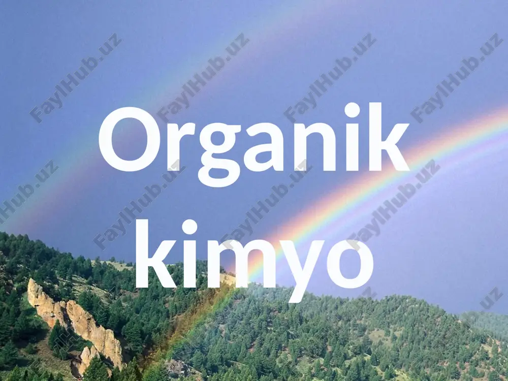 organikkimyo — PPTX