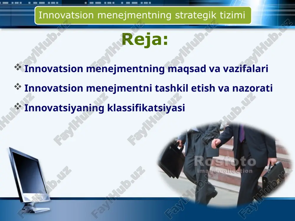 innovatsion menejment — PPTX