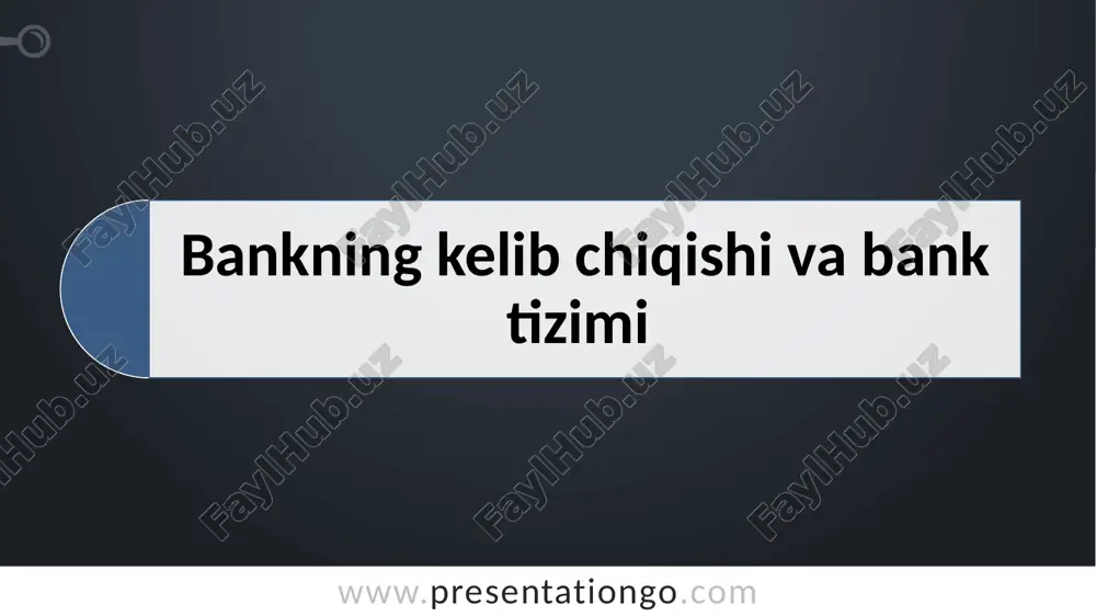 bank — PPTX