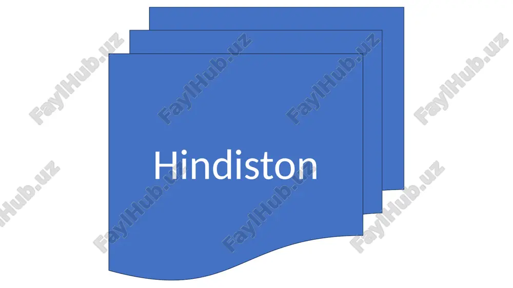 hindiston — PPTX
