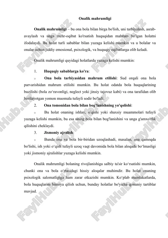 mahrumlik — DOCX