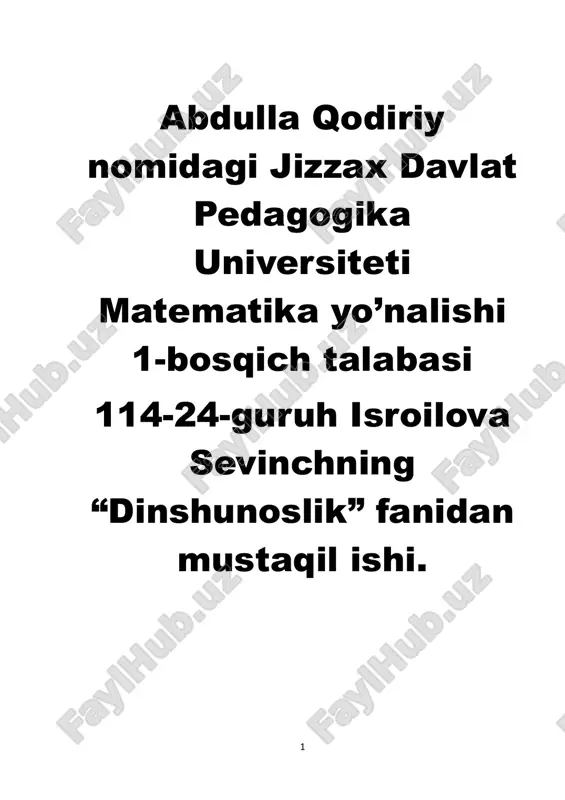 konfutsiylik ta'limoti — PDF