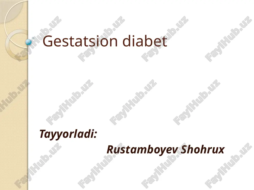 gestatsiondiabet — PPTX