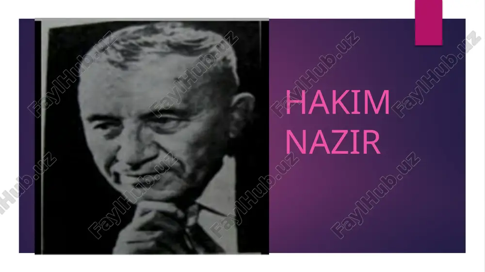 hakim nazir — PPTX