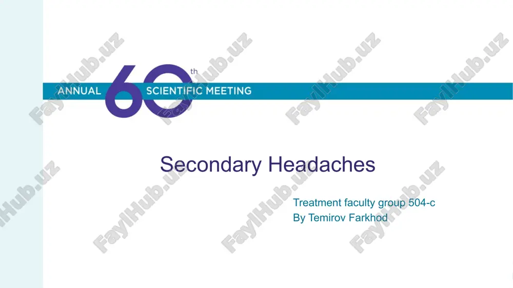 treatment faculty group 504-c — PPTX