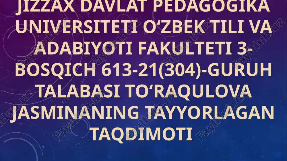 sayohatnoma — PPTX