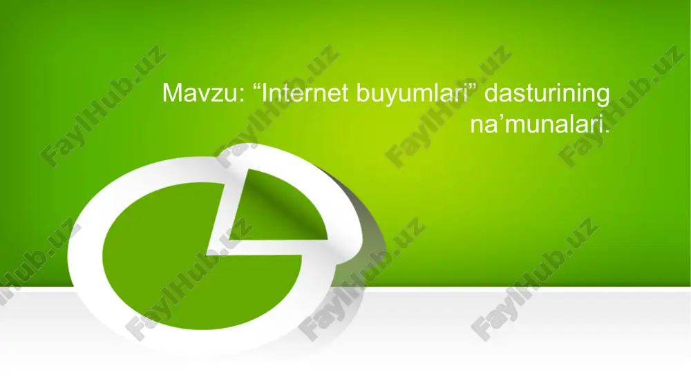 internet buyumlari — PPTX
