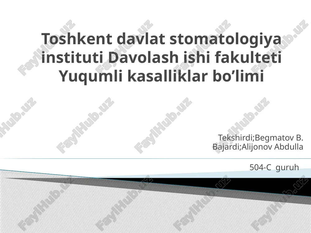 listerioz — PPTX