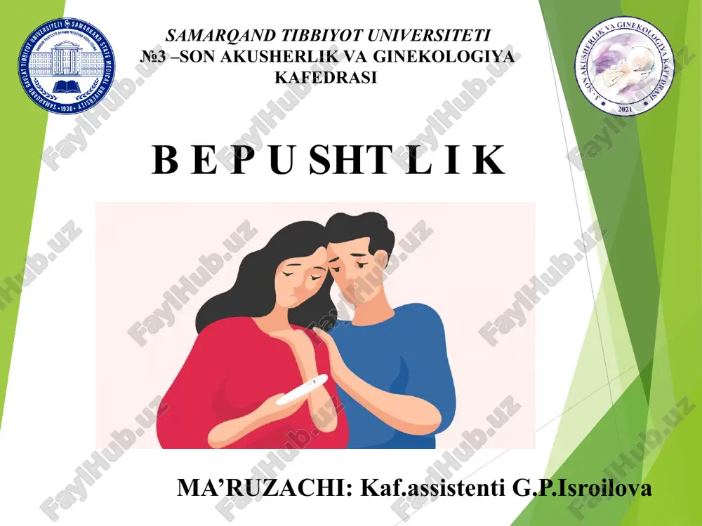 bepushtlik — PPT