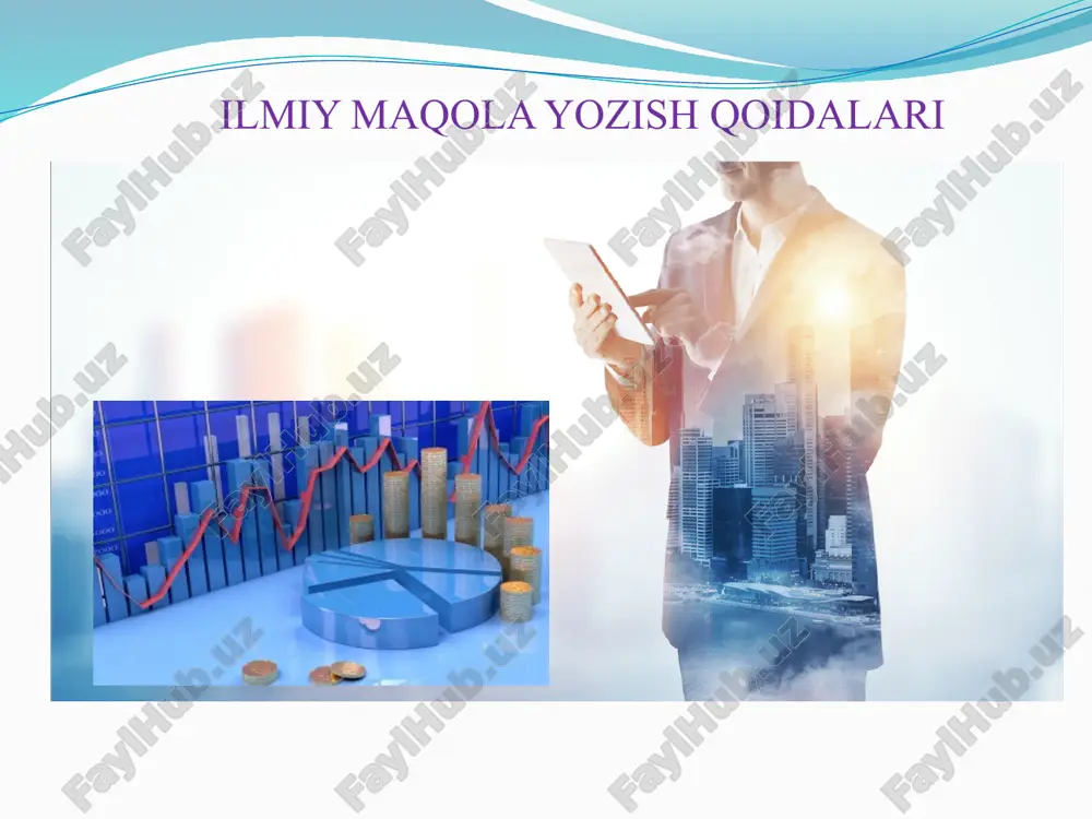 ilmiy maqolayozish qoidalari — PPTX
