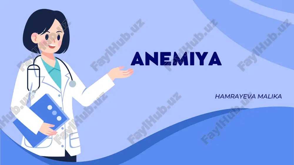 anemiya — PDF