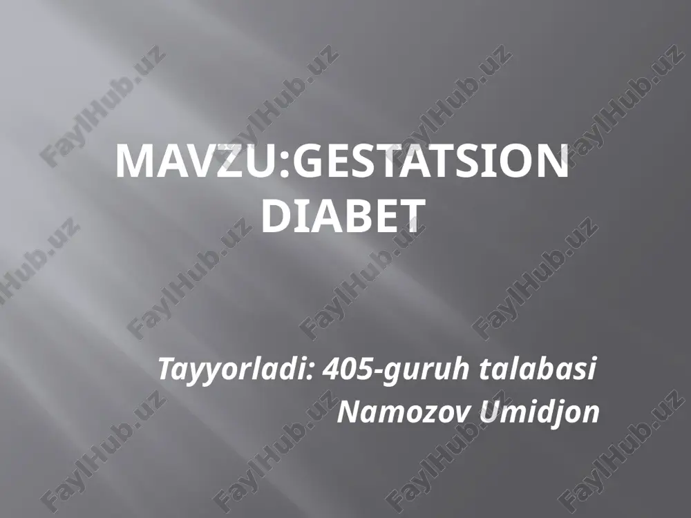 gestatsiondiabet — PPTX