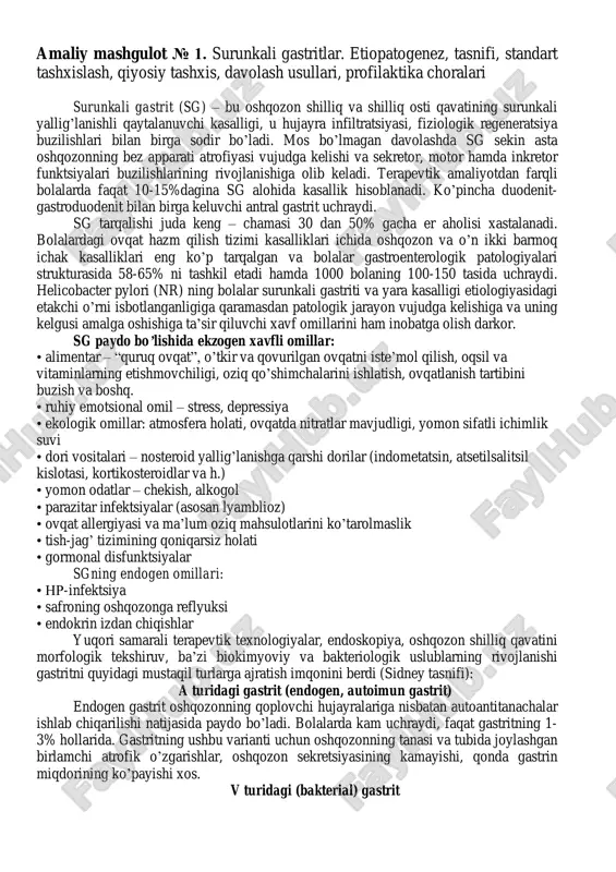 surunkali gastritlar — PDF
