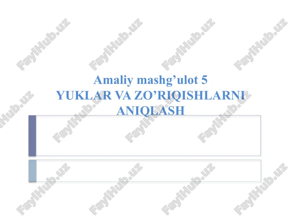 amaliymashg’ulot5 — PPTX