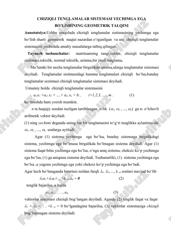 algebra maqola — DOCX