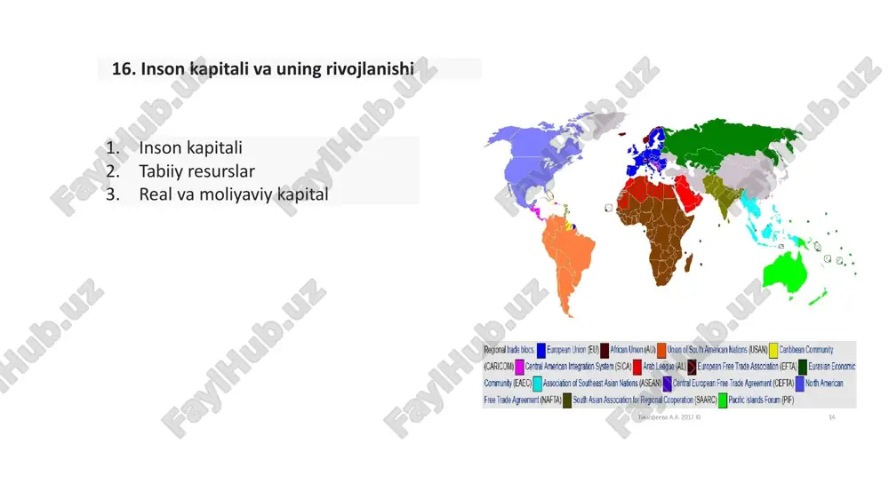regional rade blocs — PPTX