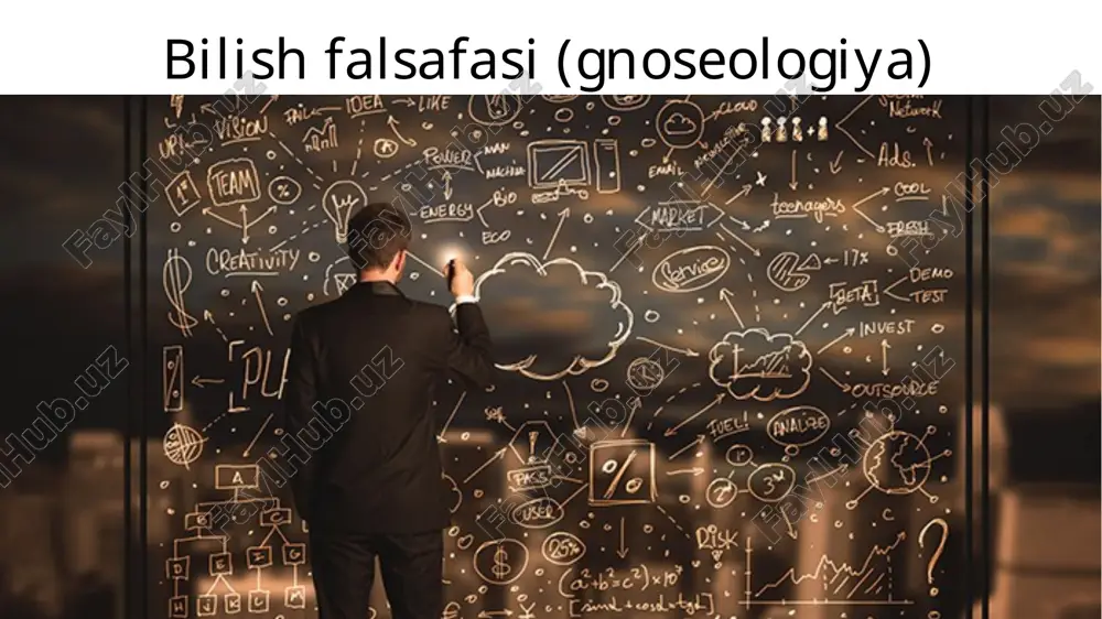 bilish falsafasi (gnoseologiya) — PPTX