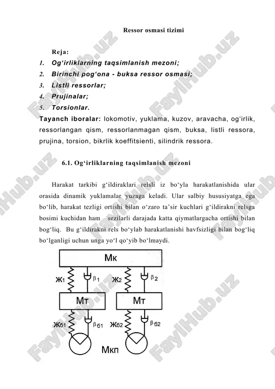 ressor osmasi tizimi — DOC