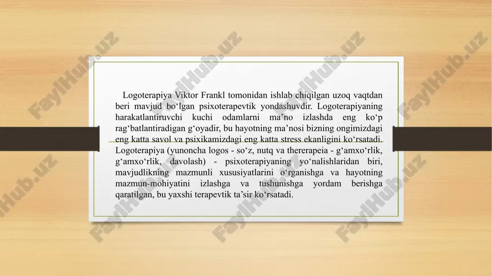 logoterapiya — PPTX