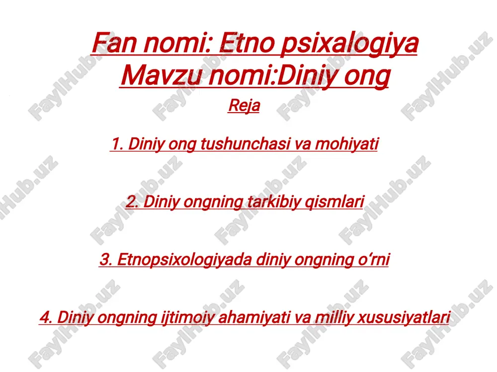 etno psixologiya — PDF