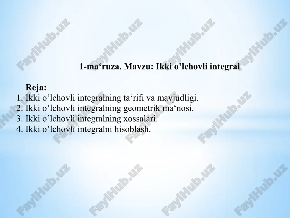 karrali integralla — PPTX