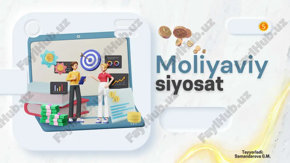 moliyaviy siyosat — PDF