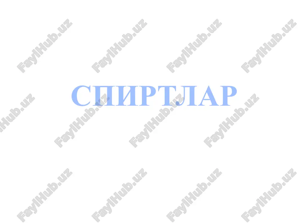 spirtlar — PPTX