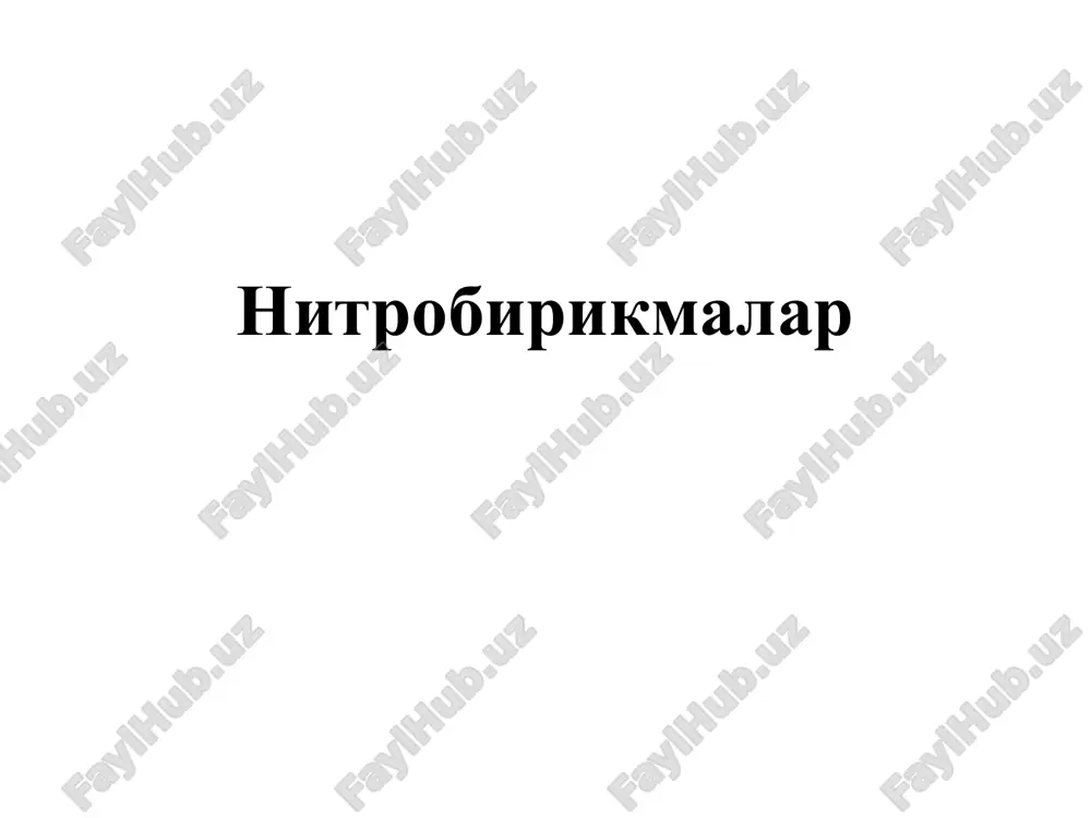 nitrobirikmalar — PPTX