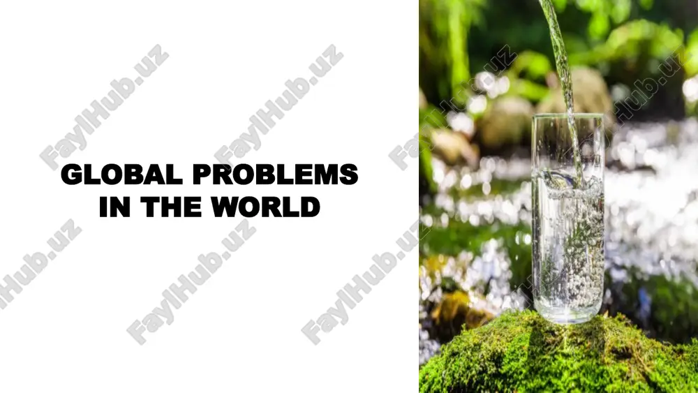 global problems in the world — PPTX