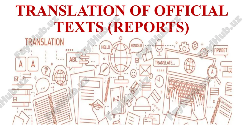 presentatsiya(transltion of official texts) — PPTX