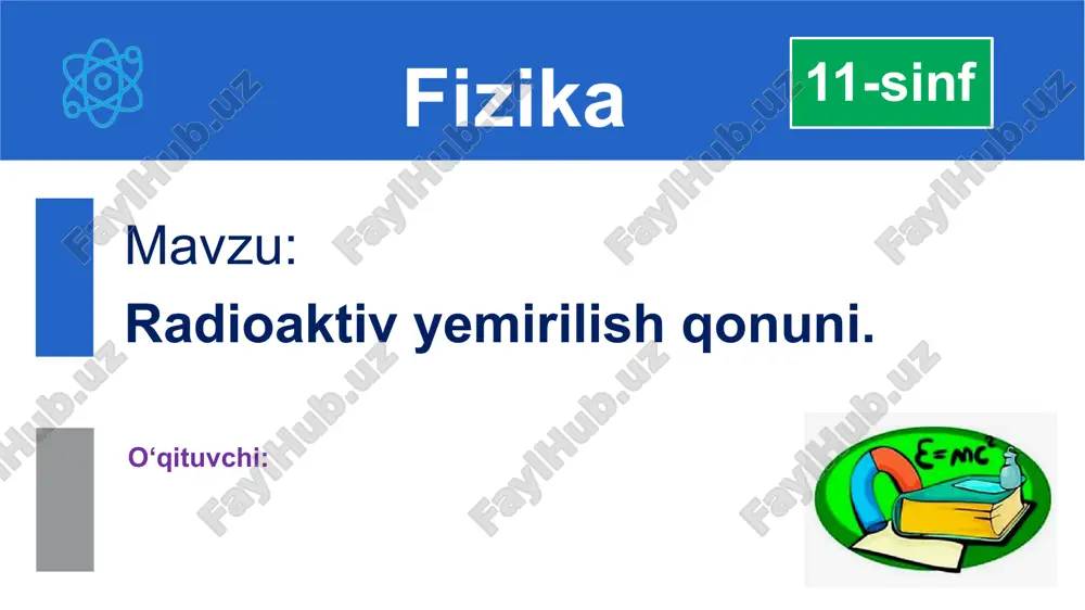 radioaktivlik — PPTX