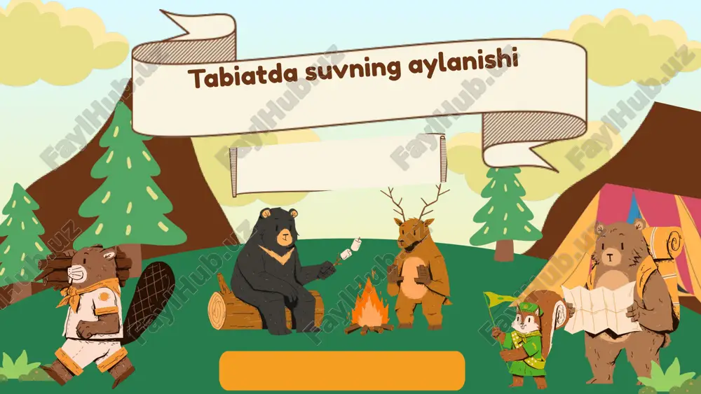 tabiatda suvning aylanishi — PPTX