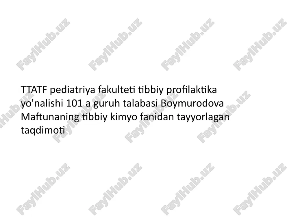 yadro tibbiyoti — PPTX