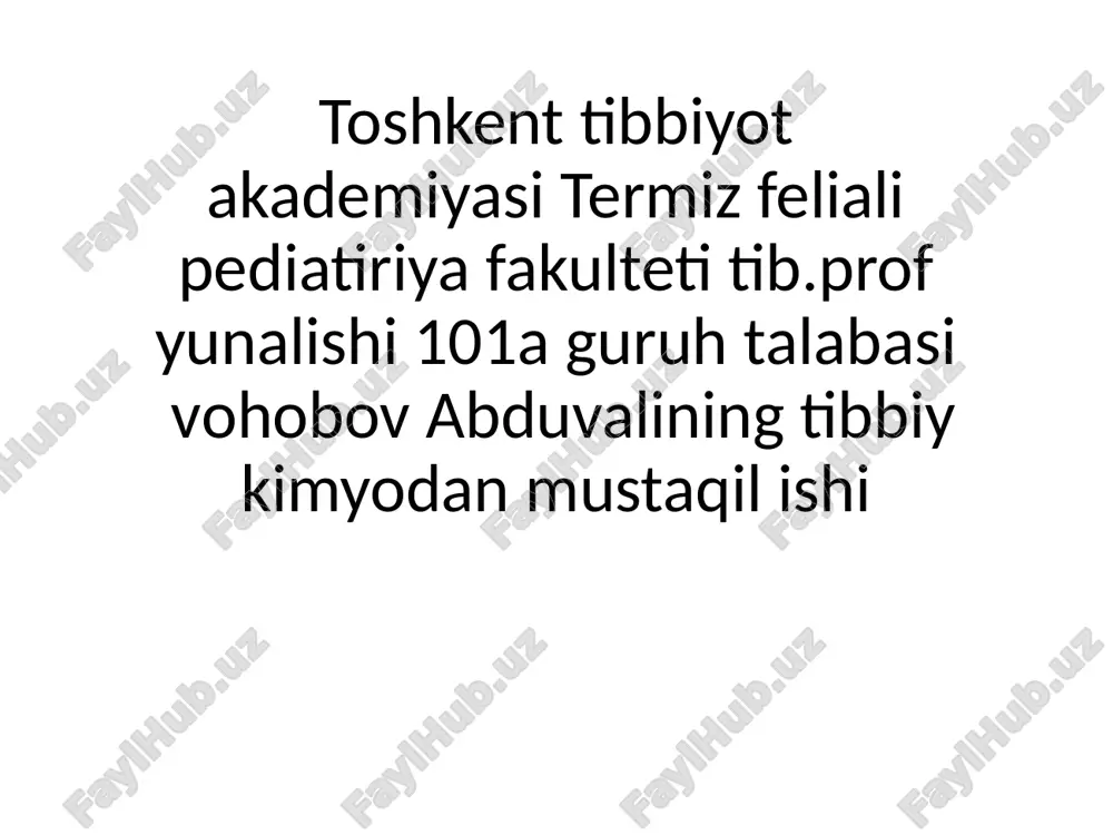 biogen elementlar kontsentratsiyasi oʻzgarishi bilan bogʻliq bulgan endimik va kasb kasalligi — PPTX