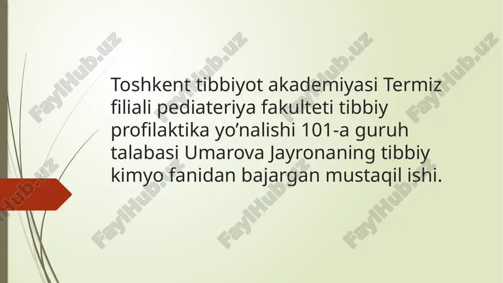 polimer moddalar haqida — PPTX