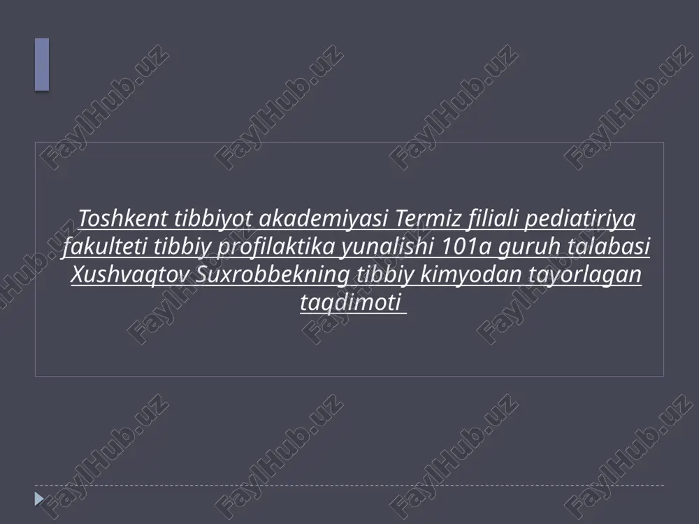 xromatografiya — PPTX