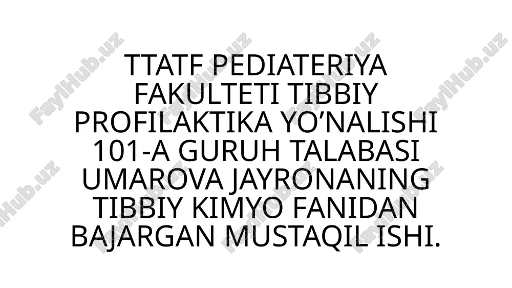 yurak glikozidlari — PPTX