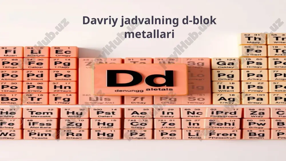 d-blok metallari — PPTX