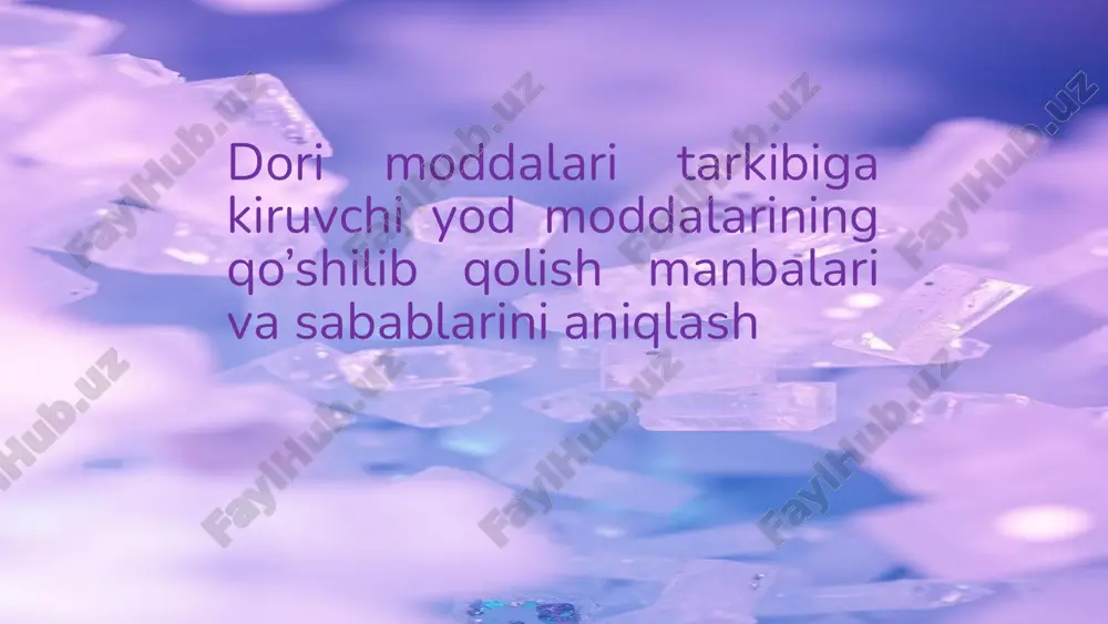 yod haqida ma'lumot — PPTX