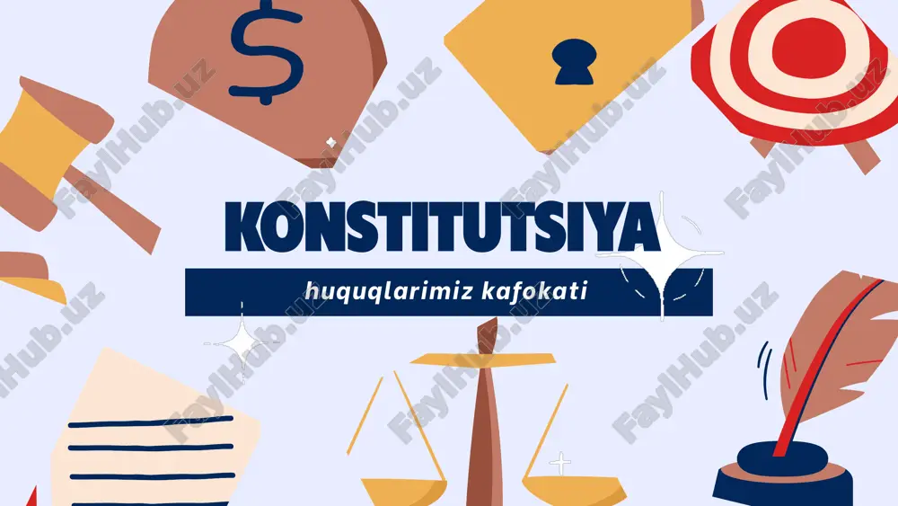konstitutsiya — PPTX