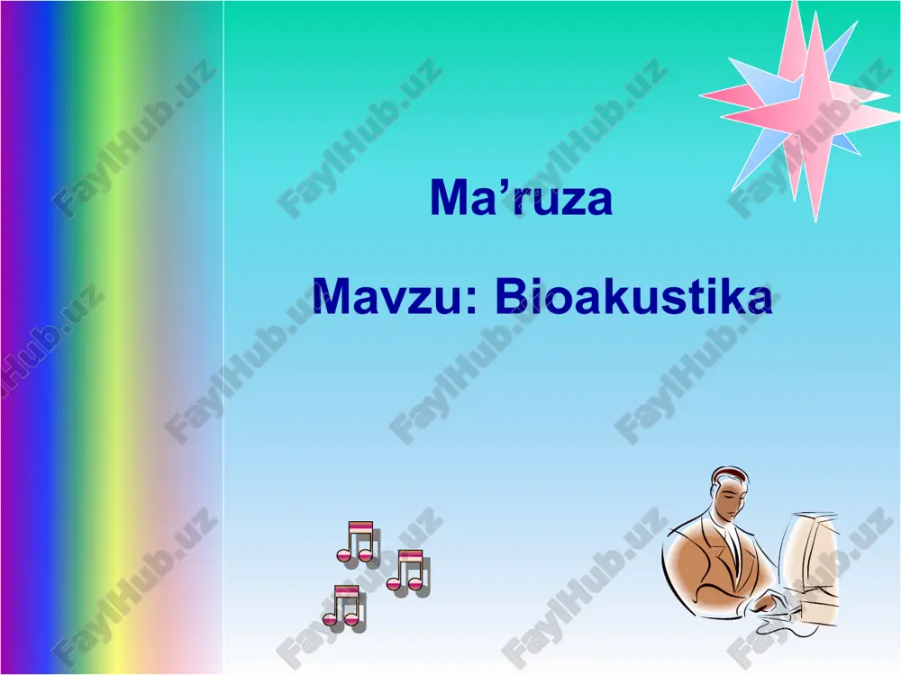 bioakustika — PPTX