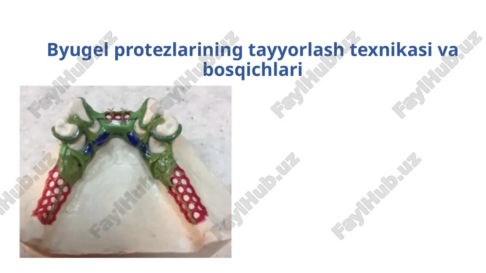 byugelprotezlar — PPTX