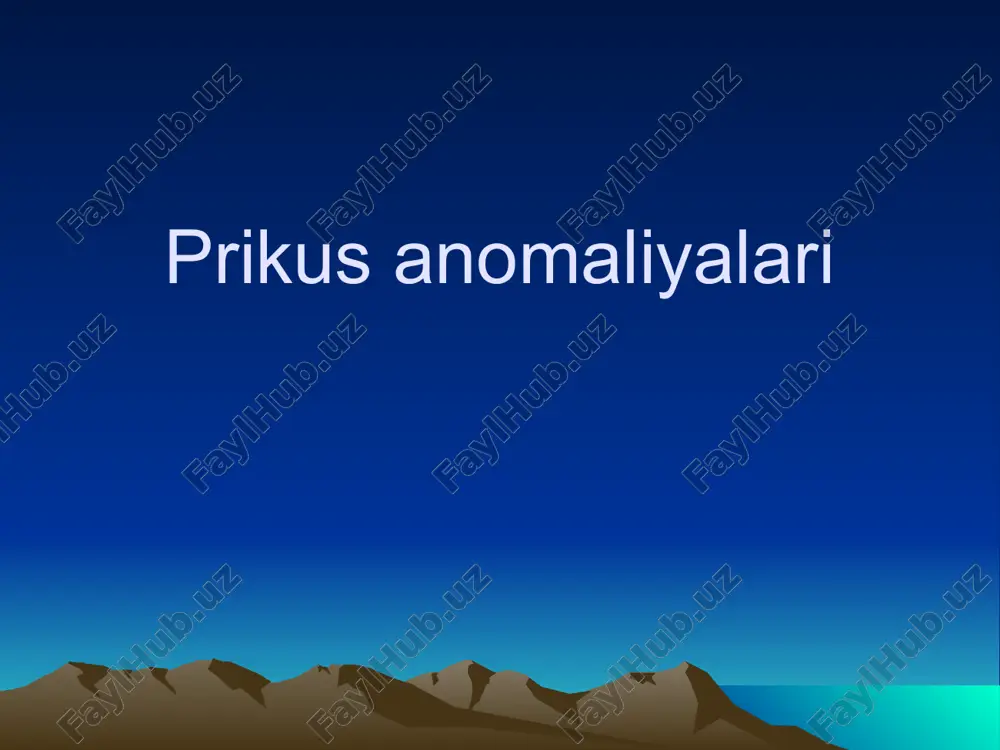 prikusanomaliyalari — PPTX